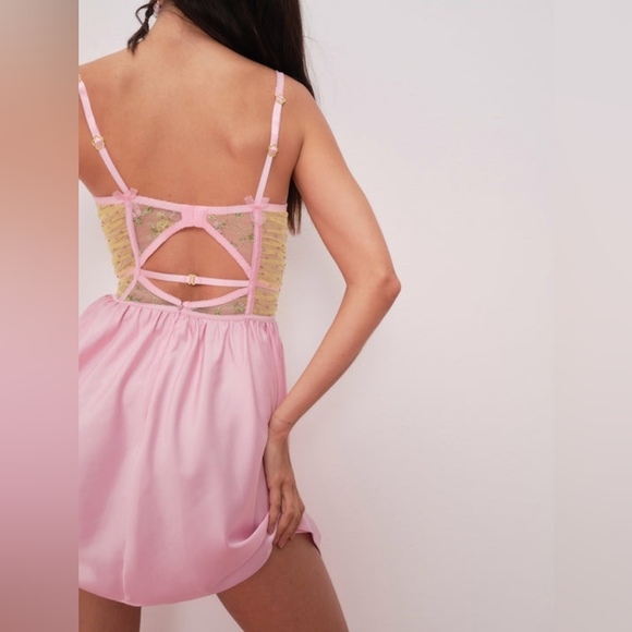NWT For Love & Lemons Camila Tank Slip Dress - Picture 10 of 10